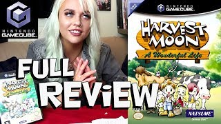 HARVEST MOON A WONDERFUL LIFE REVIEW FOR NINTENDO GAMECUBE [upl. by Yeffej]