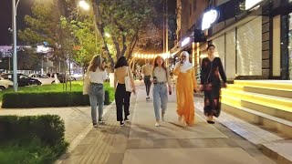 4K Tashkent City Famous district 2022 Walking Tour Uzbekistan 🇺🇿 [upl. by Rebmeced]