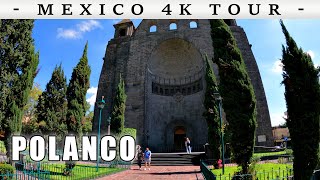 Polanco Avenida Horacio 🇲🇽 Ciudad de México Recorrido en 4K [upl. by Ahslek]