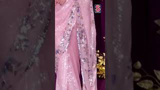 Kusha Kapila Stuns in a Pink Saree PartyReady and Beautiful [upl. by Aniahs999]