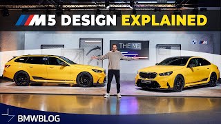 2025 BMW M5 5 Things We Learned From The Designer [upl. by Ardnuaet]