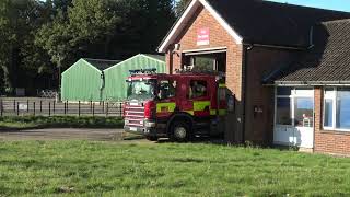 Hertfordshire Fire and Rescue Service  Tring  Rescue Pump Turnout [upl. by Kumar322]