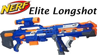 Nerf NStrike Elite Longshot CS6 Unboxing and Review [upl. by Nesmat447]