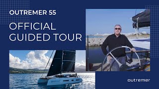 Outremer 55 Official Guided Tour in English [upl. by Einohtna]