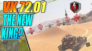 VK7201 NEW HEAVY KING WORLD OF TANKS BLITZ [upl. by Krystyna101]