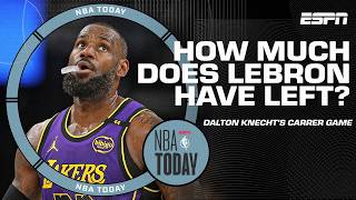 How much does LeBron James have left in the tank 😯  Dalton Knechts CLUTCH performance  NBA Today [upl. by Ynove]