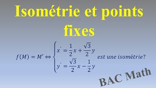 Exercice sur les isométries [upl. by Odlanier721]