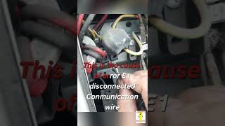 Koppel E1 Error how to check and REPAIR [upl. by Alyacim]