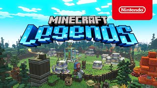 Minecraft Legends  Official Gameplay Trailer  Nintendo Switch [upl. by Nyliac]