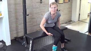 How to Ankle Weight Leg Extension [upl. by Petra]