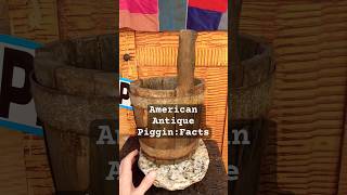 Antique Piggins Rustic Tools with Rich History and Charm primitive bucket facts [upl. by Ahsital]