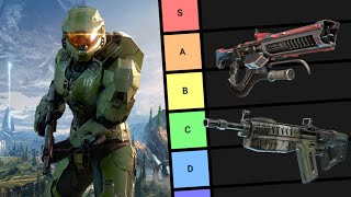 Halo Infinite Weapon Tier List [upl. by Aryamo]