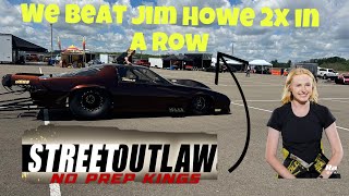 Paige Coughlin’s Procharged Camaro takes out Jim Howe 2 weeks in a row [upl. by Harvie]