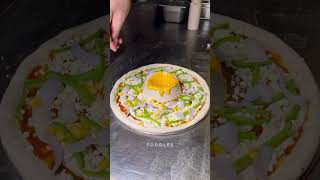 volcano pizza recipe pizzadomino foodie pizzalover cheese food youtubeshortsmaggi halloween [upl. by Seiuqram661]