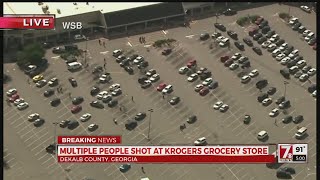 Several shot at Kroger in DeKalb Co Ga police say [upl. by Herrington]