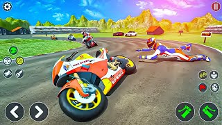 MOTO RIDER BIKE RACING 2024  MOTORCROSS BIKE DRIVING  MOTOR BIKE RACING  ANDROID GAMEPLAY FHD [upl. by Baal]