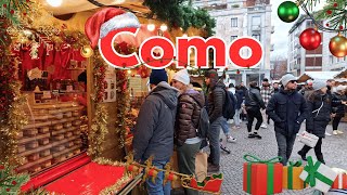 Christmas Markets in Como 2024 🎄✨ A Magical Winter Experience [upl. by Liane]