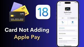 FIX Unable To Add Card in Apple Wallet [upl. by Neeron775]