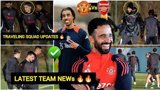 NoW🚨TRAVELING SQUAD UPDATES NEWLY ANNOUNCED AHEAD OF ARSENAL MATCH MANCHESTER UNITED NEWS TODAY [upl. by Earesed172]