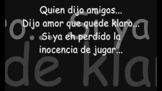 Quien Dijo Amigos  Rakim amp KenY Ft Ana Isabel [upl. by Cathy]