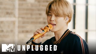 BTS Performs “Telepathy”  MTV Unplugged Presents BTS [upl. by Jem429]