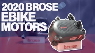 2020 Brose Motor  Broses New Closed Electric Bike System [upl. by Alicirp]