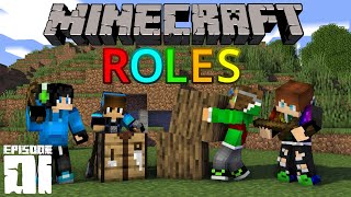 Minecraft But We Have Specific Roles Ep 1 [upl. by Parshall]