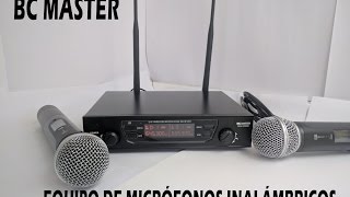 ⭐⭐ BC Master  Sistema de micrófono inalámbrico para karaoke [upl. by Perlman]