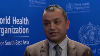 Interview with Gagan Thapa Minister of Health of Nepal [upl. by Wira932]