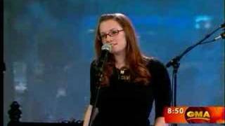 Ingrid Michaelson on Good Morning America 20080214 [upl. by Eeldivad]