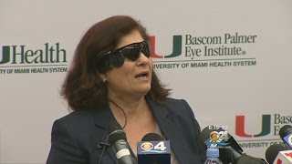 Woman Blind For Years Can See Again Thanks To quotBionic Eyequot [upl. by Osher450]