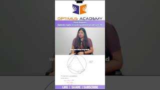 Using circle theorems of cyclic quadrilateral igcsemaths igcse math0580 igcsepastpapers gcse [upl. by Baxie]