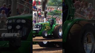 INSANE John Deere Pro Stock tractorpulling johndeere [upl. by Oicul167]