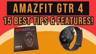 Amazfit GTR 4 Tips Tricks and Features [upl. by Karilynn]