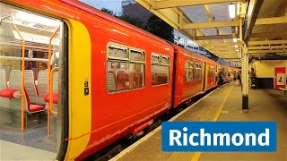 South West Trains and London Underground at Richmond featuring Celia [upl. by Nahtaoj]