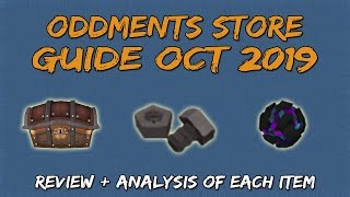 Complete Oddments Guide  Review Runescape 3 [upl. by Emanuel]