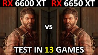 RX 6600 XT vs RX 6650 XT  Test in 13 Games at 1080p  The Ultimate Comparison 🔥  2024 [upl. by Htaras137]