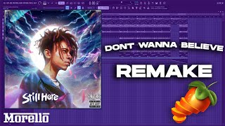 Iann Dior  Dont Wanna Believe FL Studio Remake [upl. by Saunder]