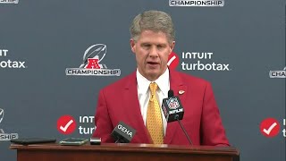 Clark Hunt on AFC Championship win over Baltimore [upl. by Lacym]