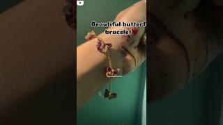 😍🦋Butterfly Bracelet🦋❤️resinartresinartistshortsfeedviralshorttrendingshortstrendingsongdiy [upl. by Woodruff125]