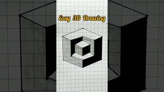 How to Draw 3D Art in Few Seconds shorts [upl. by Didi]