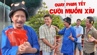 Bảo Chung  Khương Dừa  Dũng Nhí Quay Phim Tết ở Vườn Mai Hoàng Mai Siêu Đẹp  Cười Muốn Xỉu [upl. by Cassius]