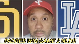 PADRES VS DODGERS NLDS GAME 2  MLB HIGHLIGHTS  PADRES NEWS 10624 [upl. by Horton]