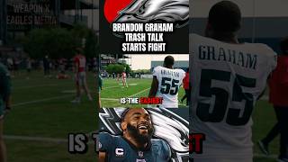 Brandon Graham quotTRASH TALKquot Leads To fight at Eagles Practice [upl. by Wayland]