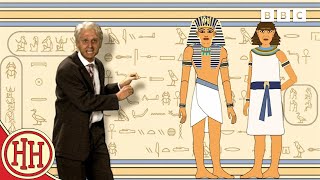 HHTV News Bob Hale with the Egyptian Report  Awful Egyptians  Horrible Histories [upl. by Ellimaj]