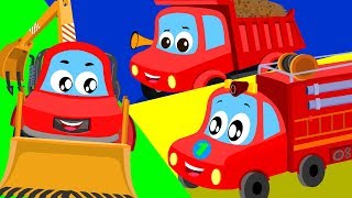 Truck Song  Little Red Car Shows For Toddlers  Cartoon Video For Children by Kids Channel [upl. by Sitnalta]