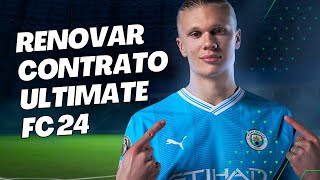 COMO RENOVAR CONTRATO ULTIMATE TEAM FC 24 🟢 [upl. by Alikahs]