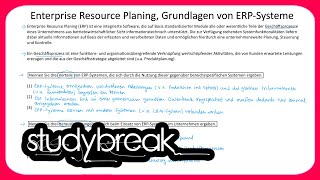 Enterprise Resource Planing Grundlagen von ERPSystemen  Wirtschaftsinformatik [upl. by Airom]