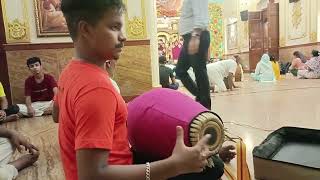 Narsingh Aarti at ISKCON Temple Kolkata GAURAJAN कीर्तनिया सदहरी HARE KRISHNA [upl. by Acsot]