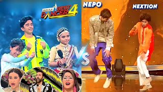 Nepo Nextion Vs Sanchit Pari Rupsa Battle Dance  Indias Best Dancer S4  EP 1920  Dumar Boy [upl. by Noseyt491]